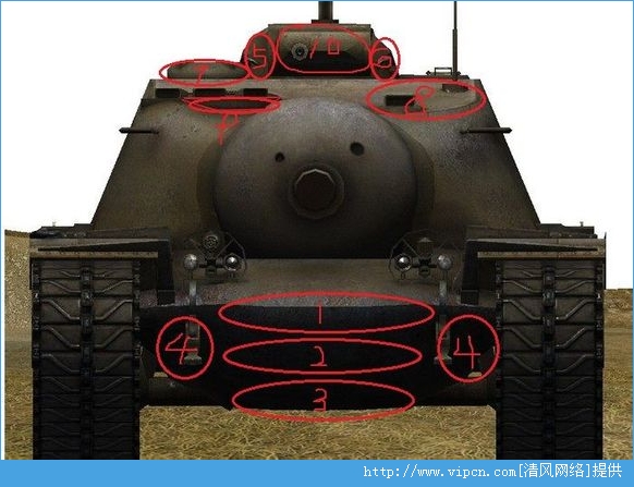坦克世界中打不动的坦克的弱点详解[多图]