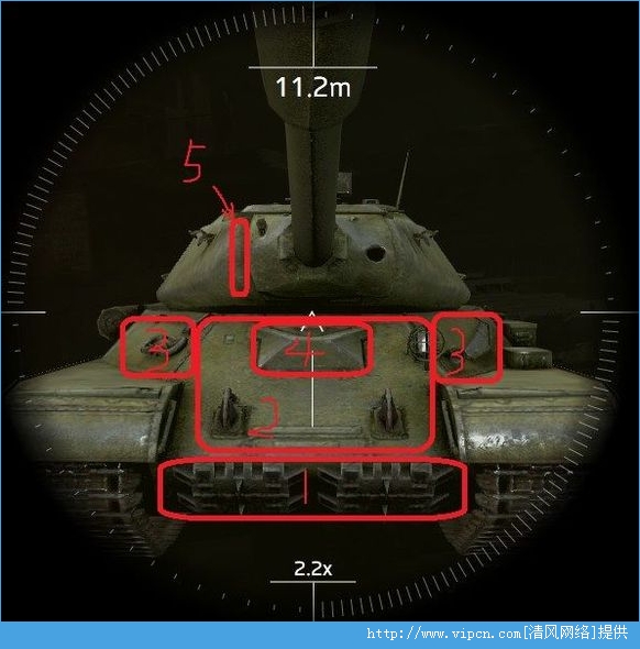 坦克世界中打不动的坦克的弱点详解[多图]图片4