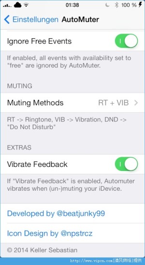 AutoMuter IOS8ͼ2