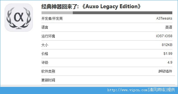 iOS8ԽAuxo Legacy Edition[ͼ]ͼƬ2