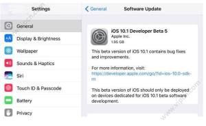 iOS10.1 Beta5ļͼ1