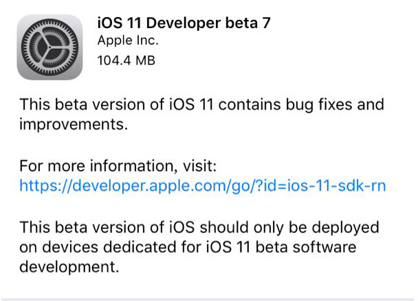 iOS11 beta7ٷ̼صַ