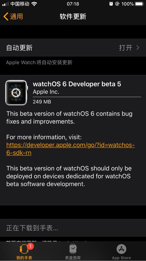 watchOS 6 Beta 5԰ͼƬ1