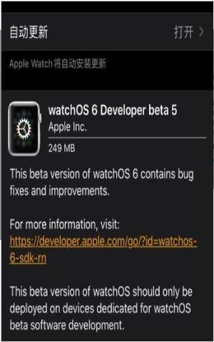 watchOS 6 Beta 5԰ͼ1