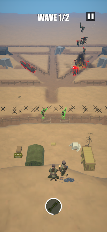 Defesa de morteiro jogo Android Última versão  1.2 screenshot 1