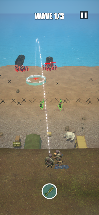 Defesa de morteiro jogo Android Última versão  1.2 screenshot 2