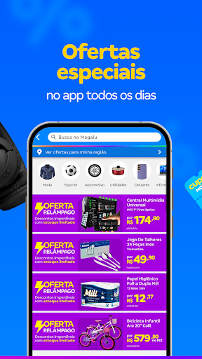 Magalu loja e compras online apk para android  4.22.0 screenshot 3