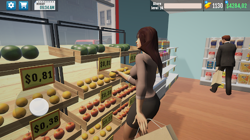 Simulador de Gerente de Supermercado mod apk 1.0.16 dinheiro ilimitado  1.0.16 screenshot 2
