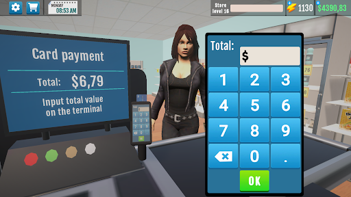 Simulador de Gerente de Supermercado mod apk 1.0.16 dinheiro ilimitado  1.0.16 screenshot 1