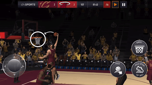 NBA LIVE Mobile Basquete apk mod 8.2.06 dinheiro infinito  8.2.06 screenshot 3