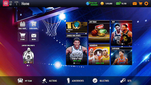 NBA LIVE Mobile Basquete apk mod 8.2.06 dinheiro infinito  8.2.06 screenshot 1
