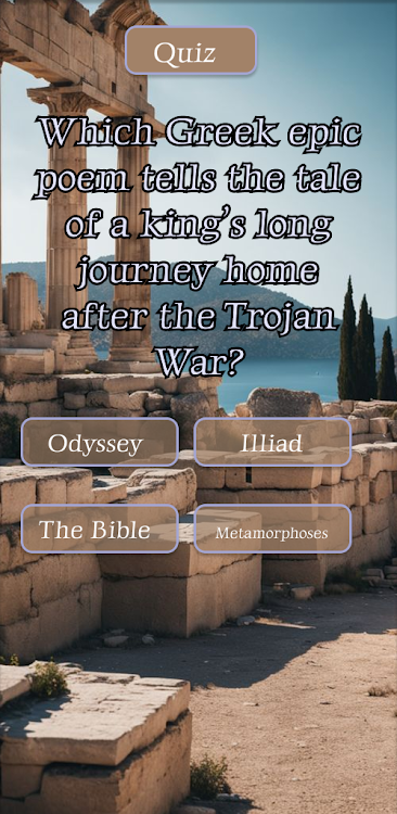 Ancient Greece Quiz Baixar apk para Android图片1