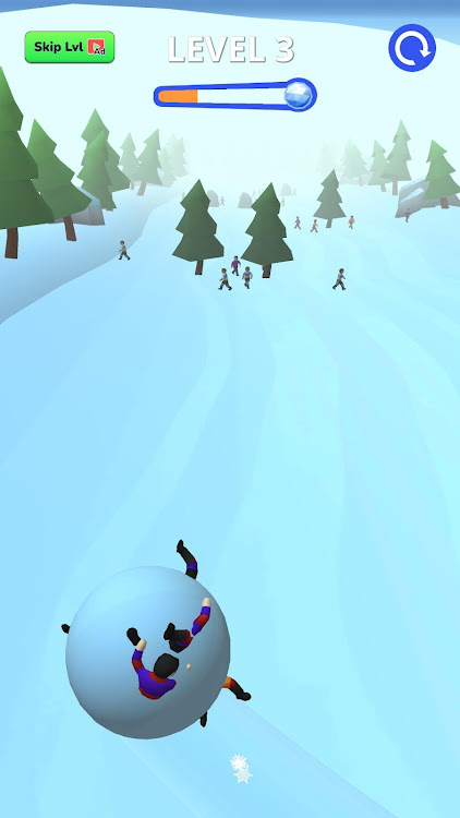 Corridas de neve nas montanhas Baixar apk para Android  1.0.1 screenshot 2