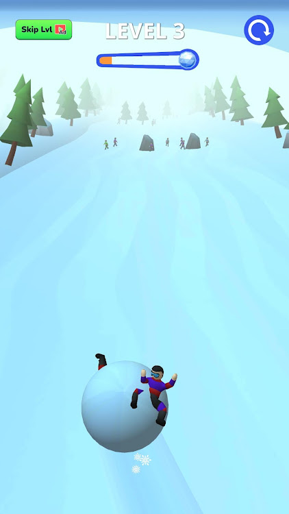 Corridas de neve nas montanhas Baixar apk para Android  1.0.1 screenshot 1