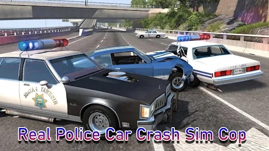 Real Police Car Crash Sim Cop Baixar apk para Android  0.1.4 screenshot 3