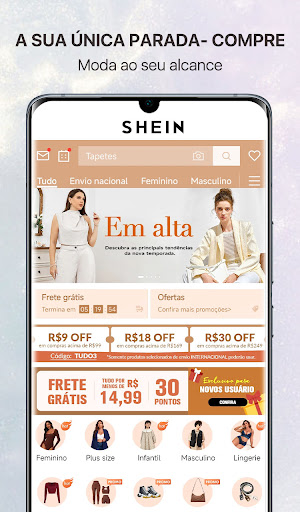 baixar app SHEIN para Android última versão  10.7.9 screenshot 3