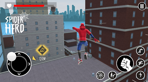 Spider Hero 3D fighting game mod apk dinheiro ilimitado  1.0.0 screenshot 2