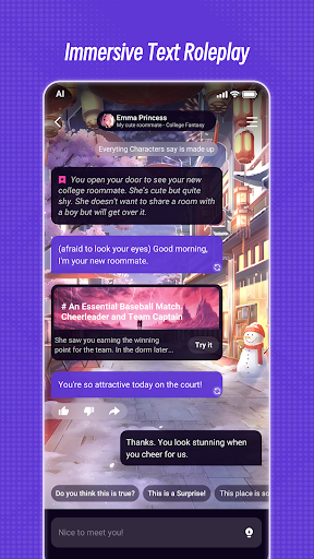 Linky Chat with Characters AI mod apk 1.29.1 premium desbloqueado图片2