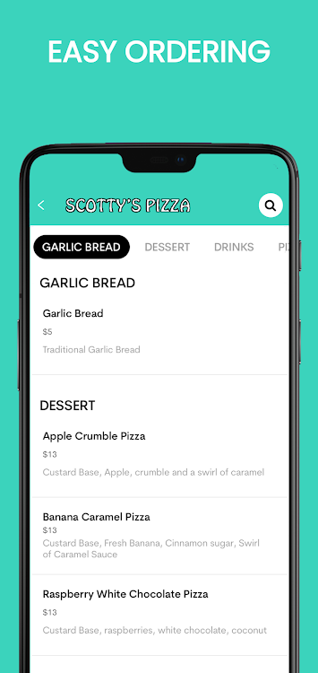 Pizzaria Scotty app Download for Android  v1.0 screenshot 1