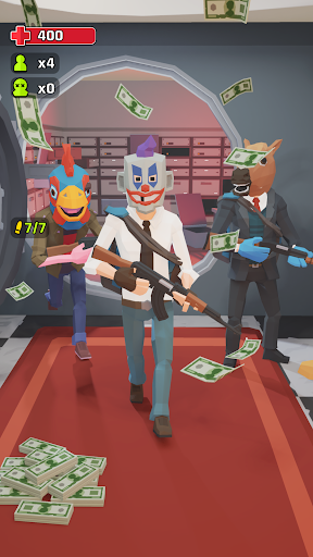 Crime City Bank Robbery mod apk dinheiro ilimitado图片2