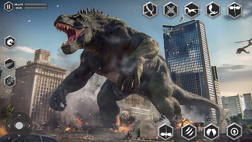 Monstro Dinossauro & Gorilas apk mod 1.3.6 tudo ilimitado  1.3.6 screenshot 2