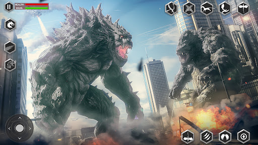 Monstro Dinossauro & Gorilas apk mod 1.3.6 tudo ilimitado图片1