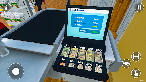Supermercado Compras Jogo 3D mod apk dinheiro ilimitado图片1