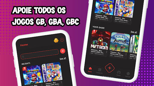 Emulador GBA Gameboy Classic mod apk desbloqueado tudo  6.4 screenshot 2