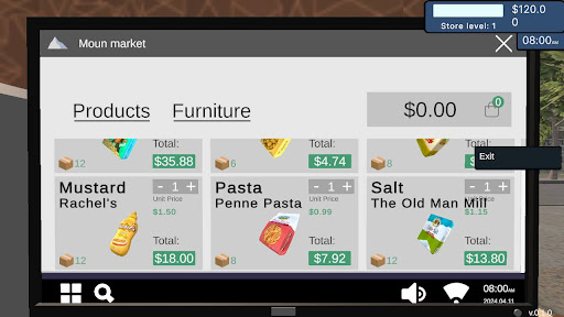 Supermarket Saler Simulator mod apk dinheiro ilimitado  0.1.7 screenshot 2