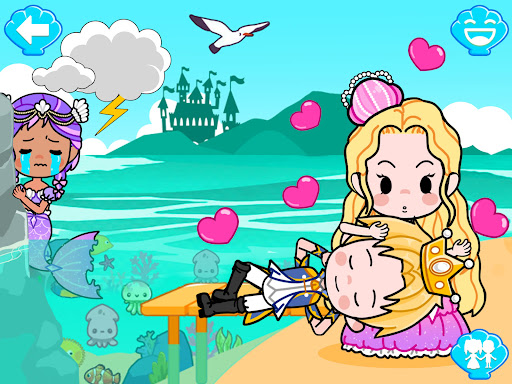 Mermaid Games Princess Salon mod apk desbloqueado tudo  1.1 screenshot 3