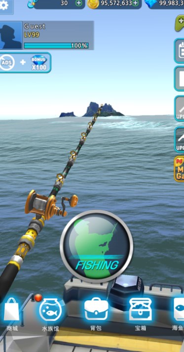 Monster Fishing 2024 mod apk (dinheiro e diamantes ilimitados)  0.4.43 screenshot 1