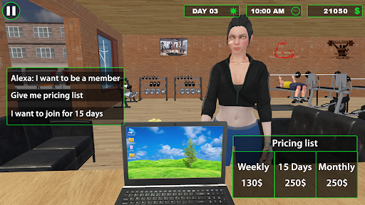 Body Building Tycoon 3D mod apk compra de dinheiro ilimitado grátis  1.02 screenshot 3