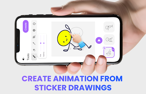 Draw Animation Anim Creator mod apk tudo ilimitado  2.2 screenshot 2