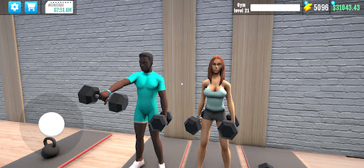 Fitness Gym Simulator Fit 3D mod apk 0.0.18 compra gratuita sem anúncios图片1