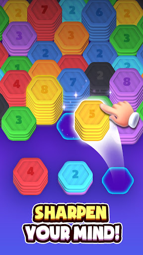 Hexa Color Sort Stack Puzzle Mod Apk Unlimited Everything No Ads  0.3.18 screenshot 2