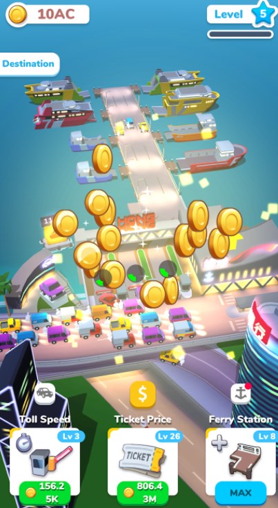Idle Ferry Cash Empire apk Download  for Android  v0.3.3 screenshot 2