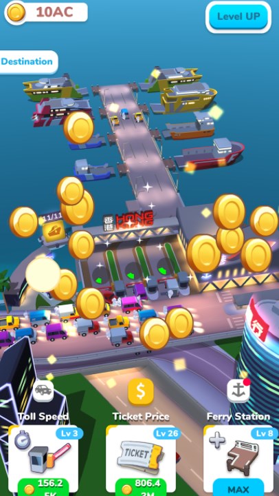 Idle Ferry Cash Empire apk Download  for Android图片1
