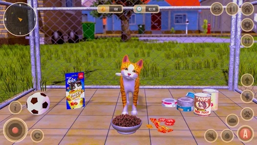 Pet Cat Simulator Cat Games  apk Download  for Android  v1.0 screenshot 2