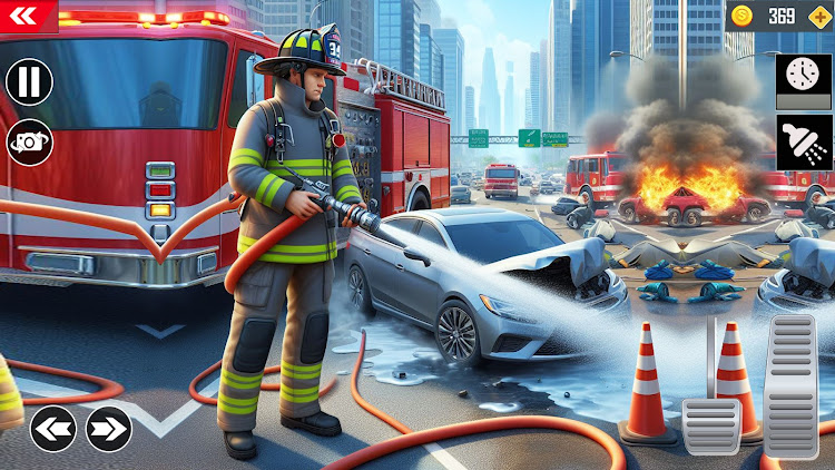 Fire Truck Rescue Simulator 3D apk Download  for Android  v1.0 screenshot 2