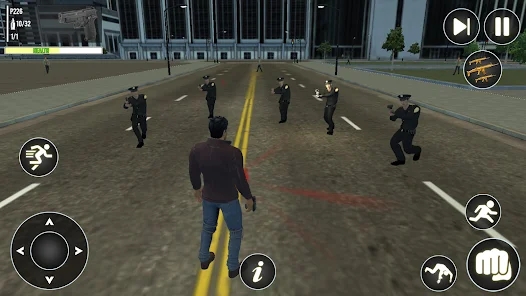 Gangster City Vegas Crime Wars apk Download  for Android  v1.0 screenshot 1