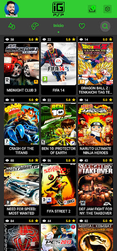 IGAMES PSP mod apk desbloqueado tudo compra grátis  6.4 screenshot 1