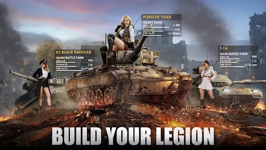 Tank Conflict PVP Blitz MMO apk Download for Android  v1.0 screenshot 3