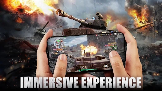 Tank Conflict PVP Blitz MMO apk Download for Android  v1.0 screenshot 2