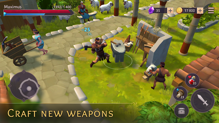 gladiators survival in rome mod apk latest version  1.31.7 screenshot 2