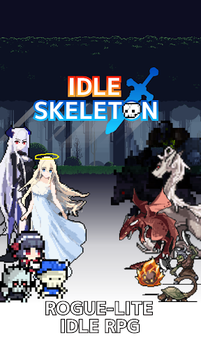 Idle Skeleton Pixel RPG Mod Apk Unlimited Money图片1