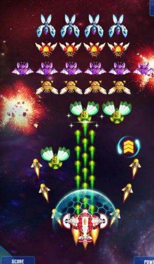 space shooter galaxy attack mod apk unlimited money and gems Latest version图片1