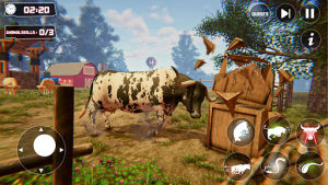 Scary vaca simulador alvoroço mod apk última versão图片1