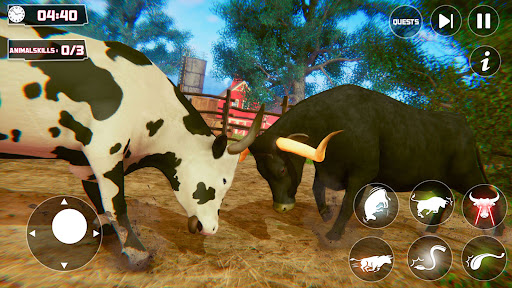 Scary vaca simulador alvoroço mod apk última versão  1.25 screenshot 1