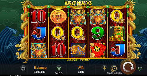 War Of Dragons slot apk para android  1.0 screenshot 2