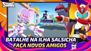 Sausage Man mod apk dinheiro e gemas ilimitados última versão 2024图片1